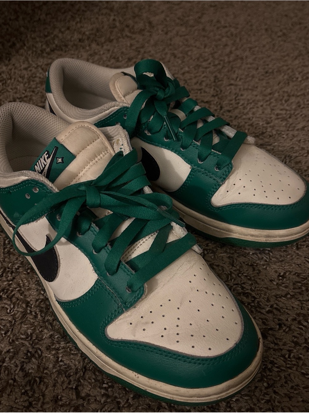Nike Dunk Women’s SB Lottery Pack Sneakers💚☘️🌱